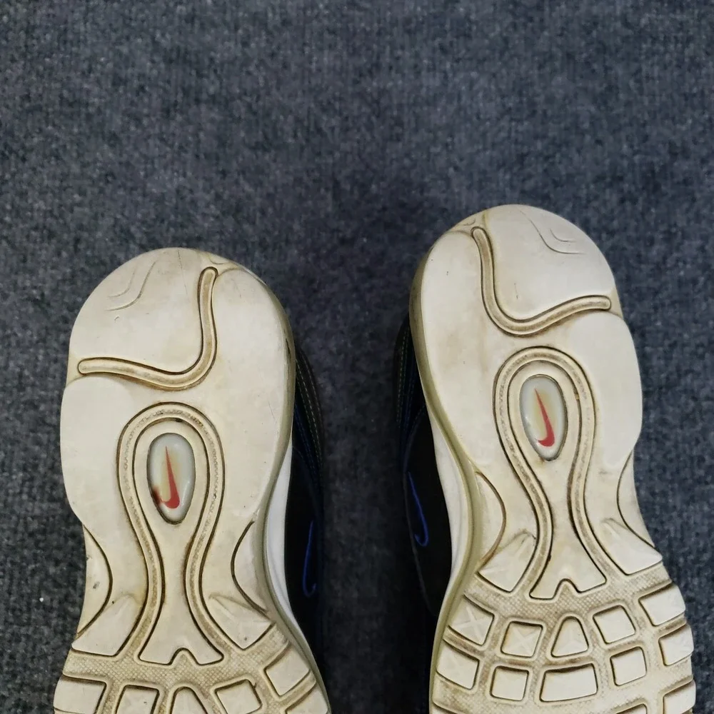 Nike Air Max 97‎ Shoes Womens Size 9 Black Rainbow Casual Sneakers DJ5999-001